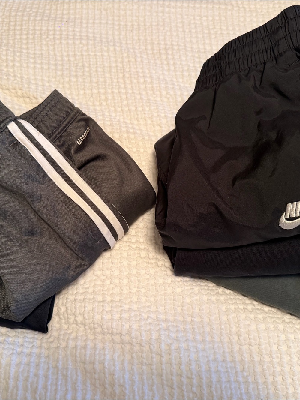Boys Athletic Pants, Lot of 5 (Medium) - Nike, Adidas, Under Armour